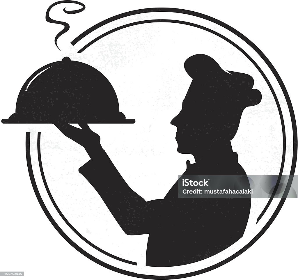 Badge Chef - Royalty-free Kok vectorkunst Badge Chef - Royalty-free Kok vectorkunst
