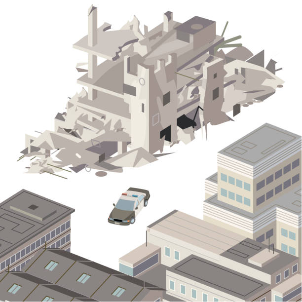 10,200+ Crumbling Building Stock Illustrations, Royalty-Free Vector ...