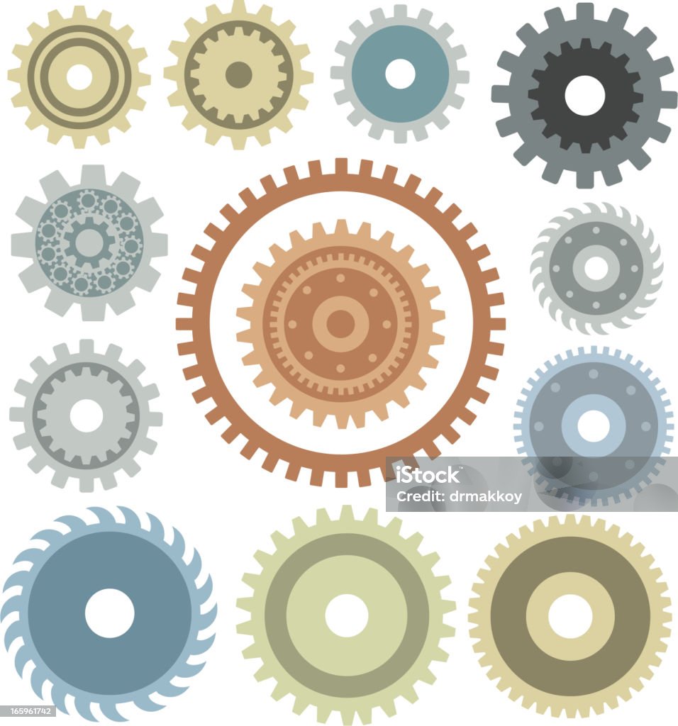Work Wheel Vecter Wheels Stock Illustration - Download Image Now - Construction Industry ...