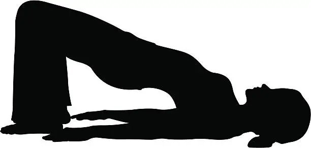 Vector illustration of Yoga Pose