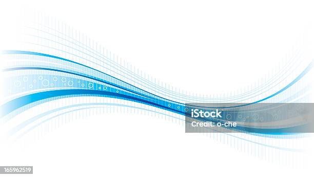 Ilustración de Fondo Abstracto De La Onda y más Vectores Libres de Derechos de Diseño ondulado - Diseño ondulado, Fondo blanco, Frescura