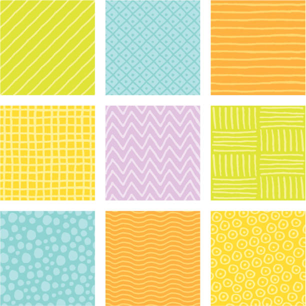 gekritzel fliesen - wire mesh textile mesh backgrounds stock-grafiken, -clipart, -cartoons und -symbole