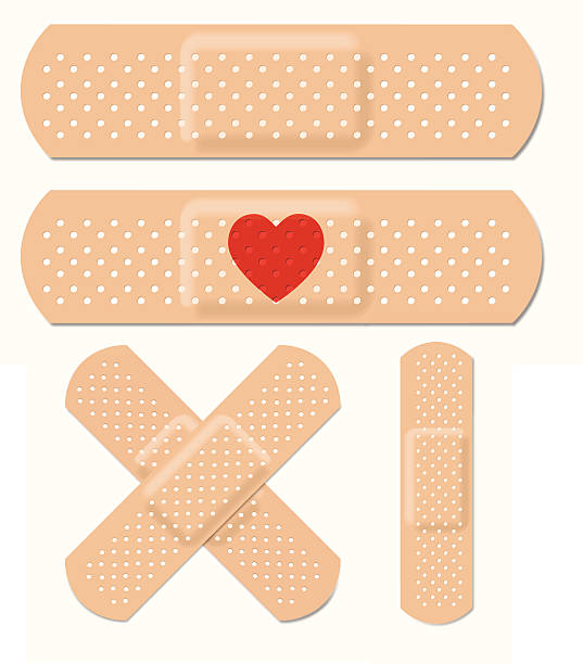 Ilustración de Vector Vendas Adhesivas y más Vectores Libres de Derechos de Esparadrapo - Esparadrapo, Símbolo en forma de corazón, Vector - iStock Ilustración de Vector Vendas Adhesivas y más Vectores Libres de Derechos de Esparadrapo - Esparadrapo, Símbolo en forma de corazón, Vector - iStock