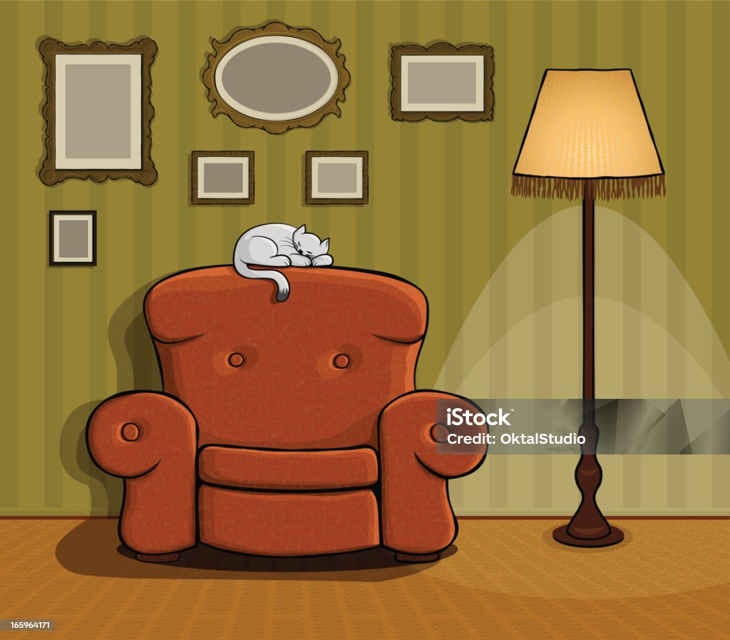 Comfortable Animation Comfortable Stock Illustration - Download Image Now - Armchair ...