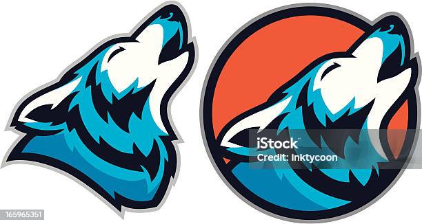 Coyote Wolf Mascot Pack Stock Illustration - Download Image Now - Wolf, Mascot, Coyote