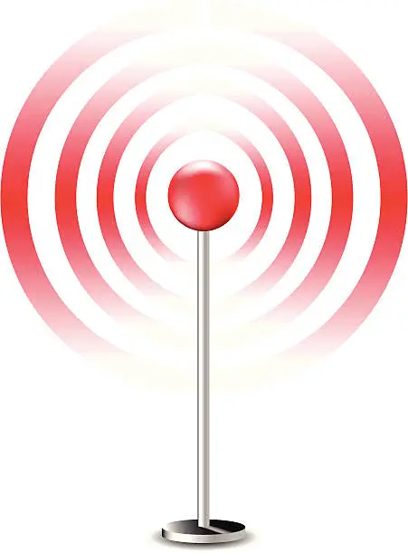 Vector illustration of Wireless Signal