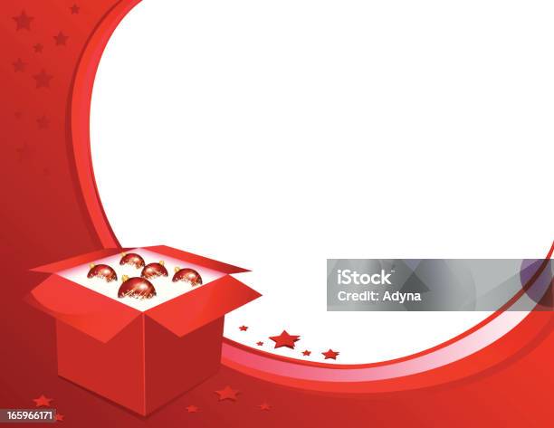 Abstract Red Gift Box Red Gift Box Stock Illustration - Download Image Now - Abstract, Box ...