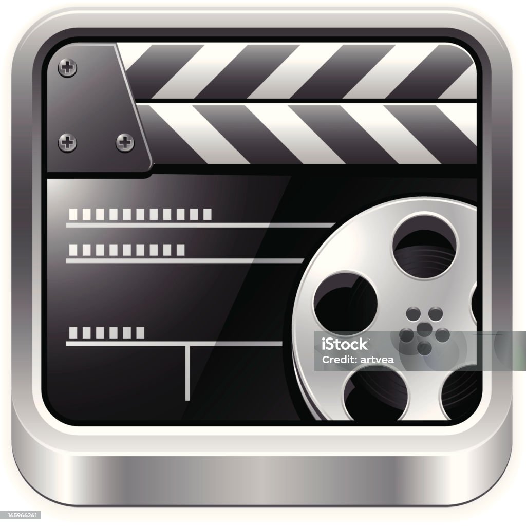 De Film - clipart vectoriel de Application mobile libre de droits