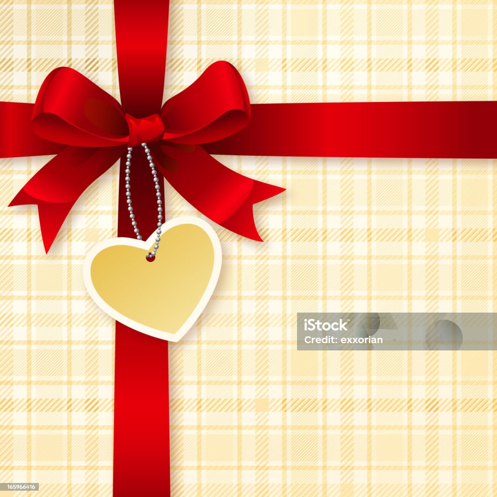 Valentine's Gift with Card Valentine's gift with card Anniversary stock vector