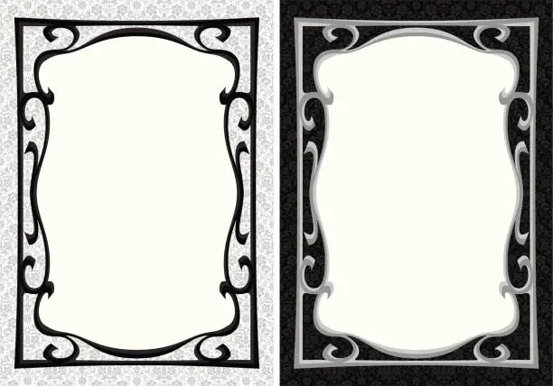 Vector illustration of Vintage Frame