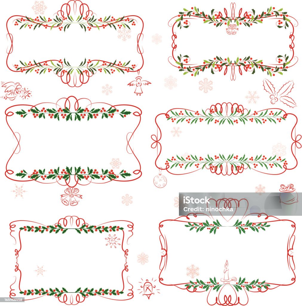 クリスマスの装飾 - イラストレーションのロイヤリティフリーベクトルアート