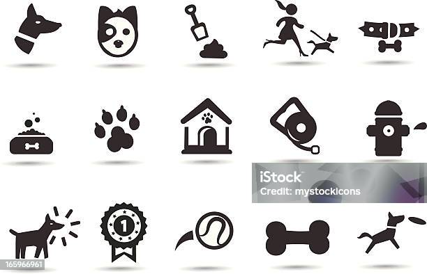 Dog And Pet Icons Stock Illustration - Download Image Now - Dog, Icon, Plastic Disc