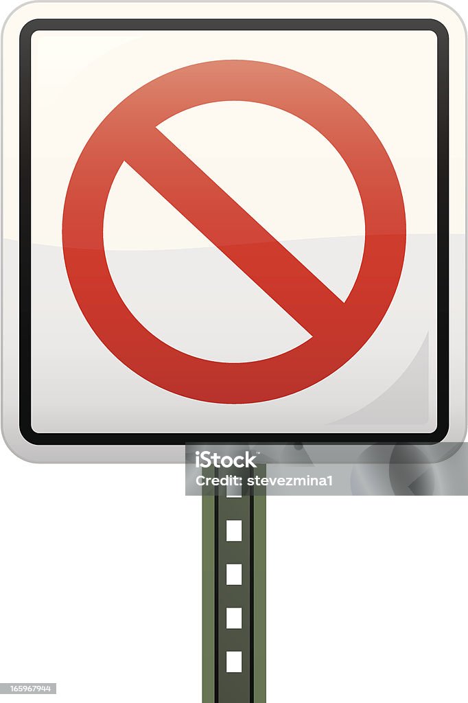 No Sign http://www.zmina.com/Sign.jpg 'No' Symbol stock vector