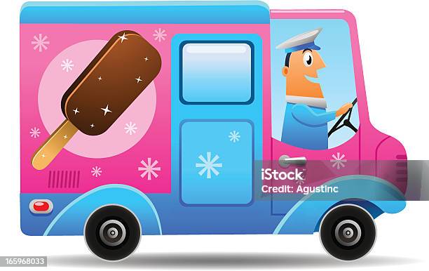Ice Cream Truck Stock Illustration - Download Image Now - Ice Cream Truck, Illustration, Vector