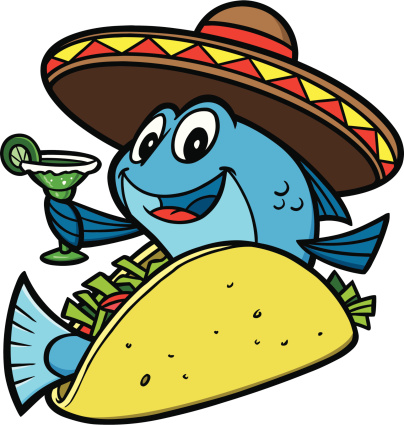 Fish Taco Cartoon