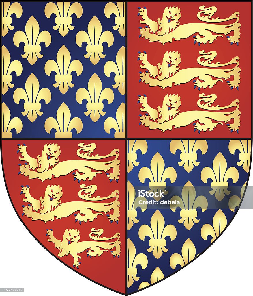 Bras de l'Angleterre - clipart vectoriel de Angleterre libre de droits