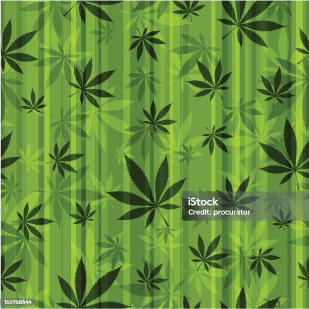 Cannabis Sem Costura Padrão - Arte vetorial de stock e mais imagens de Canábis - Narcótico - Canábis - Narcótico, Planta de canábis, Marijuana - Canábis herbácea