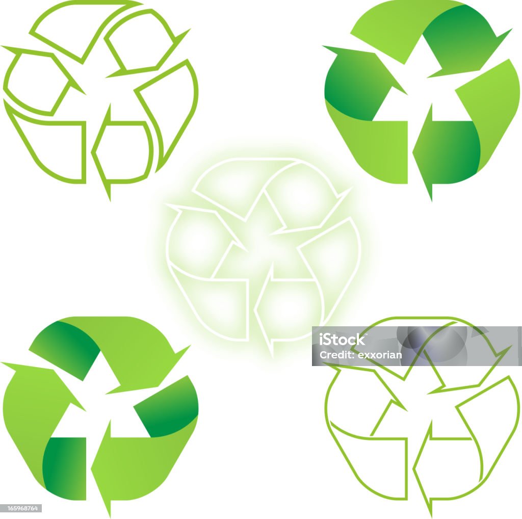 Recycling Symbol Recycling symbol. Environment stock vector