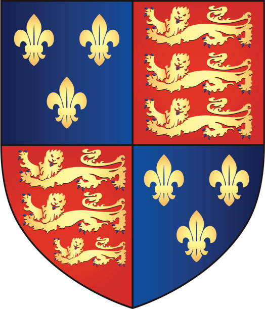 Bras de l'Angleterre Shield - Illustration vectorielle