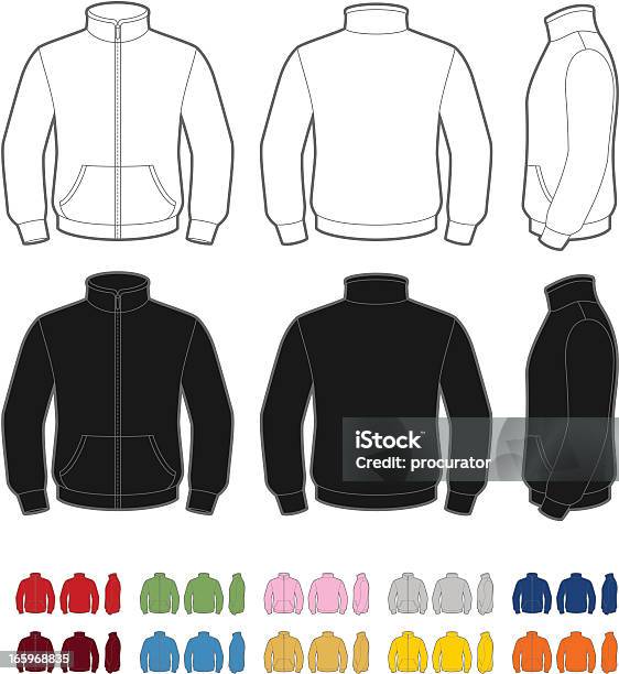 플리스 재킷 플리스 코트에 대한 스톡 벡터 아트 및 기타 이미지 - 플리스 코트, 재킷, 일러스트레이션