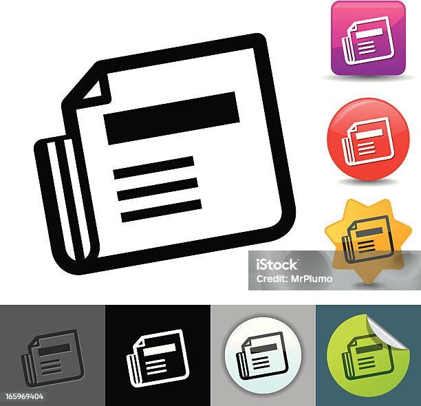 뉴스페이퍼 아이콘크기 Solicosi 시리즈 기사-출판에 대한 스톡 벡터 아트 및 기타 이미지 - 기사-출판, 단일 객체, 데이터