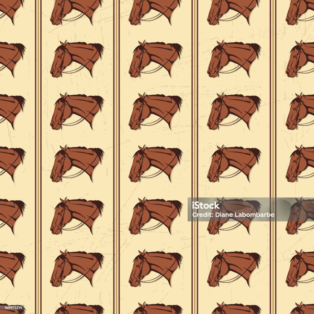 Horse Shape Pattern Horse Head Pattern Stock Illustration - Download Image Now - Horse ...