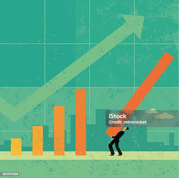 Revenus De Projection Vecteurs libres de droits et plus d'images vectorielles de Revenu - Revenu, Croissance, Détermination