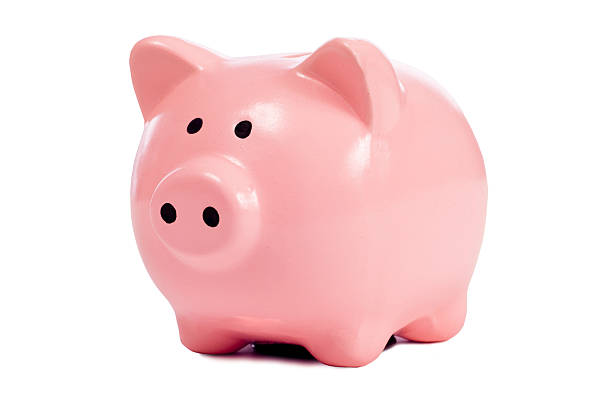 istock Small Pink Piggy Bank 165970428