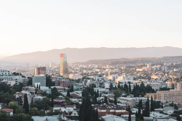 istock View on Tbilisi by sunset,Georgia 1659721169