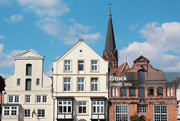 Historic Buildings Lüneburg Germany Stock Photo - Download Image Now - Lüneburg, Ancient, Architecture