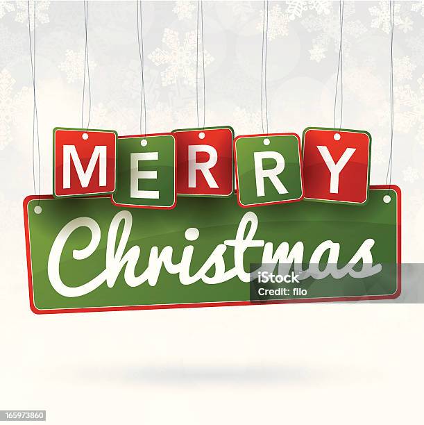Merry Natal - Arte vetorial de stock e mais imagens de Abstrato - Abstrato, Bola de Árvore de Natal, Branco