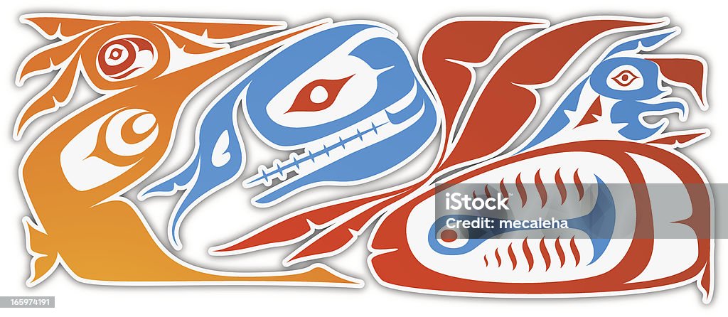 Inuit Vector Inuit Composition Stock Illustration - Download Image Now - Indigenous ...
