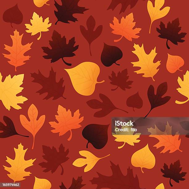 원활한 추절 배경기술 사시나무 잎에 대한 스톡 벡터 아트 및 기타 이미지 - 사시나무 잎, 0명, 10월