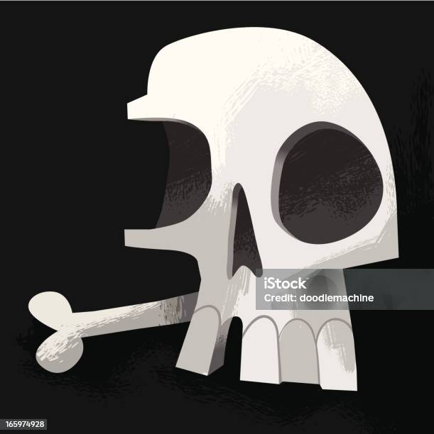 Skull Stock Illustration - Download Image Now - Abstract, Anatomy, Art And Craft