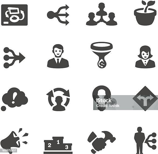 Mobico Icone Di Gestione - Immagini vettoriali stock e altre immagini di Cambiamento - Cambiamento, Icona, Mestiere nelle vendite