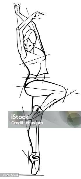 Ballerina Stock Illustration - Download Image Now - Sketch, Dancing, Ballet