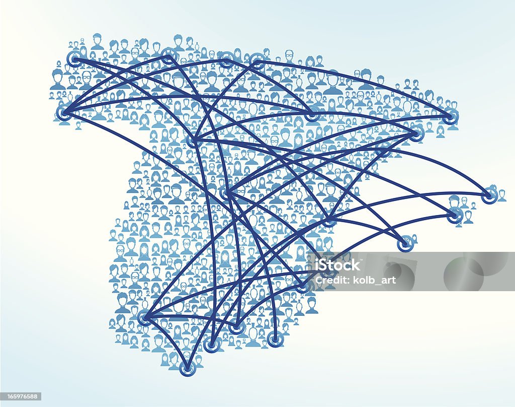 Hiszpania użytkownika sieci - Grafika wektorowa royalty-free (Dyskusja)