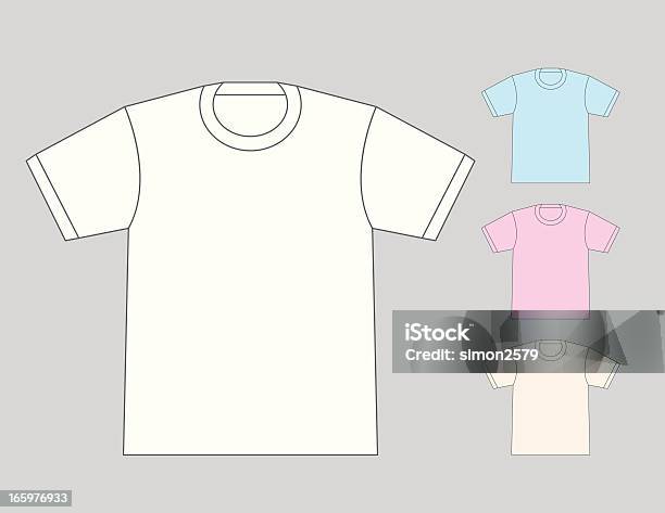 Tshirt Da Uomo - Immagini vettoriali stock e altre immagini di Abbigliamento - Abbigliamento, Abbigliamento casual, Adulto