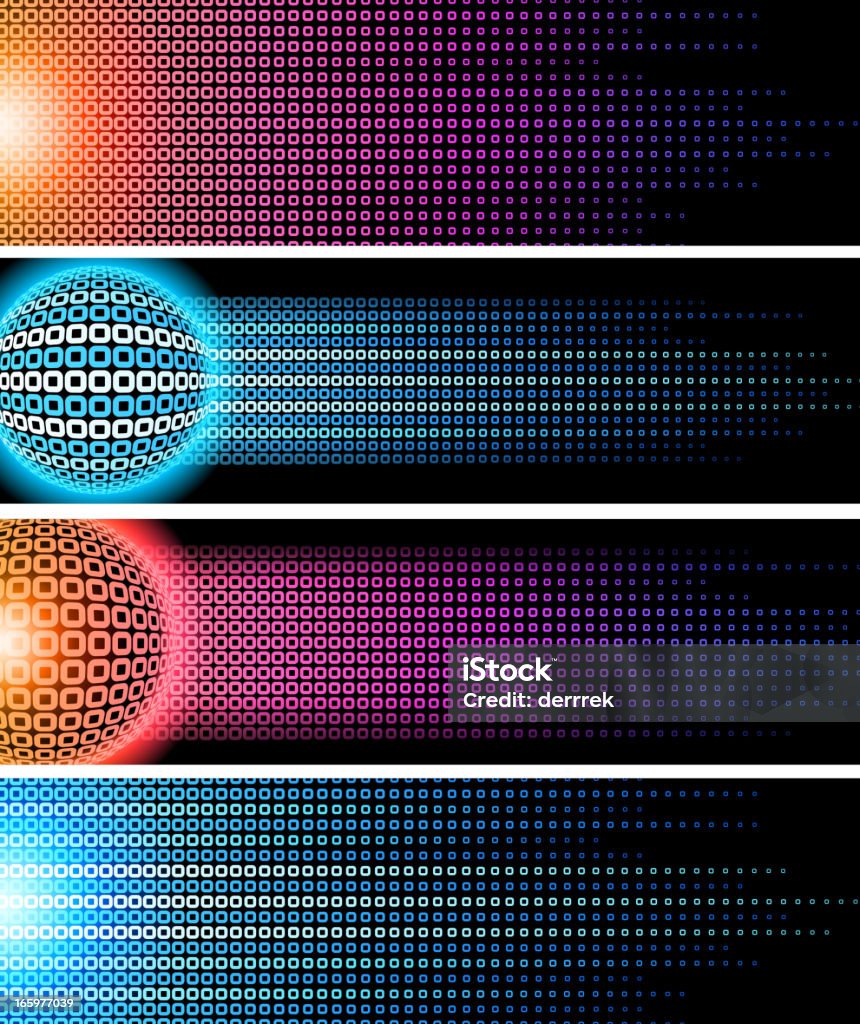 Абстрактный баннеры - Векторная графика Абстрактный роялти-фри