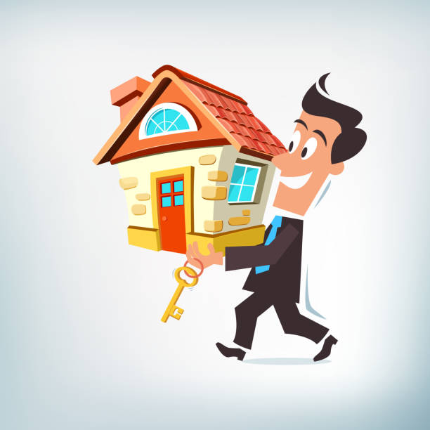 House Buying Concept vector art illustration