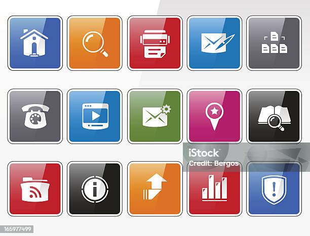 Marlin Web Navigate Icons Stock Illustration - Download Image Now - Book, Coordination, Data