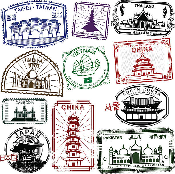 asiatische travel pracht - pakistan stock-grafiken, -clipart, -cartoons und -symbole