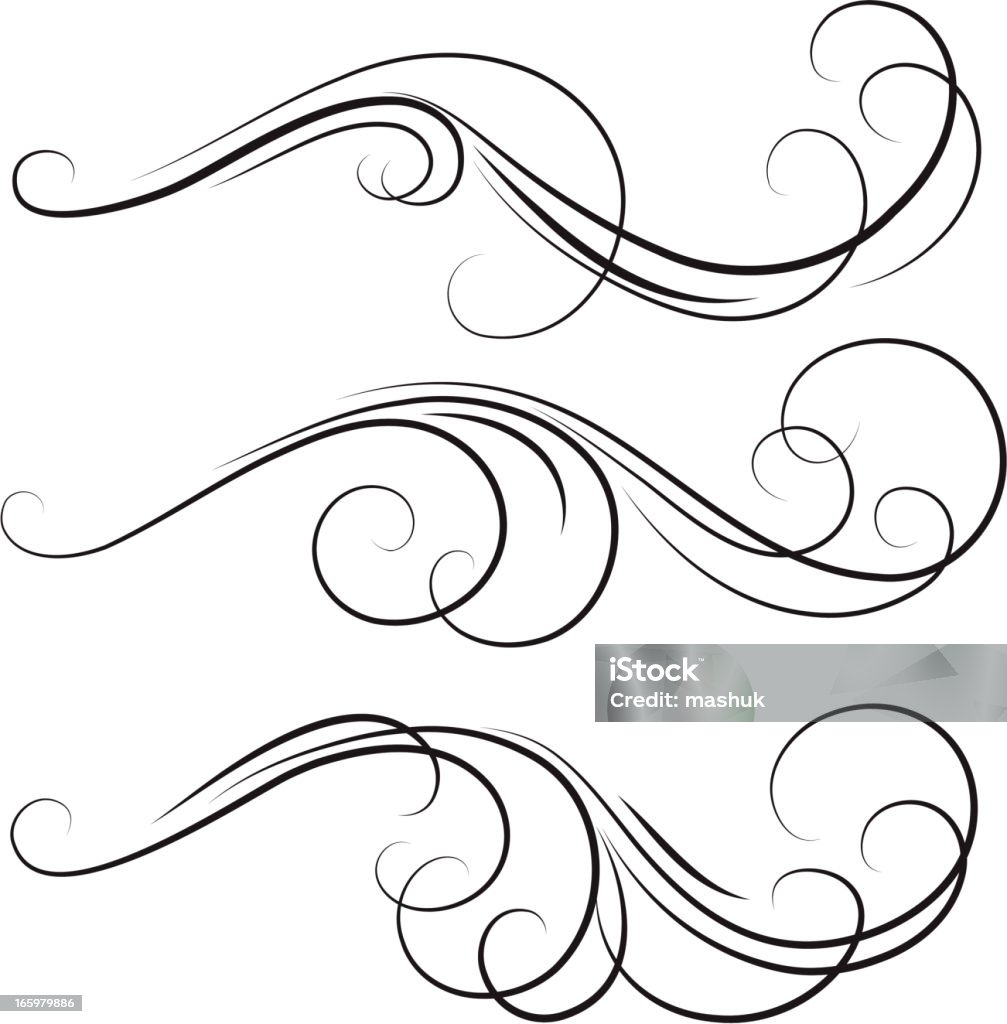 swirl - clipart vectoriel de Abstrait libre de droits