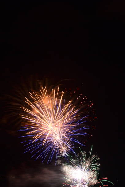 istock Fireworks of various colors 1659799024