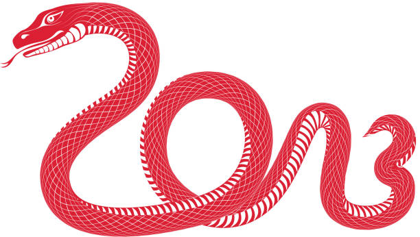 ilustrações de stock, clip art, desenhos animados e ícones de ano da serpente 2013 - snake 2013 chinese new year year