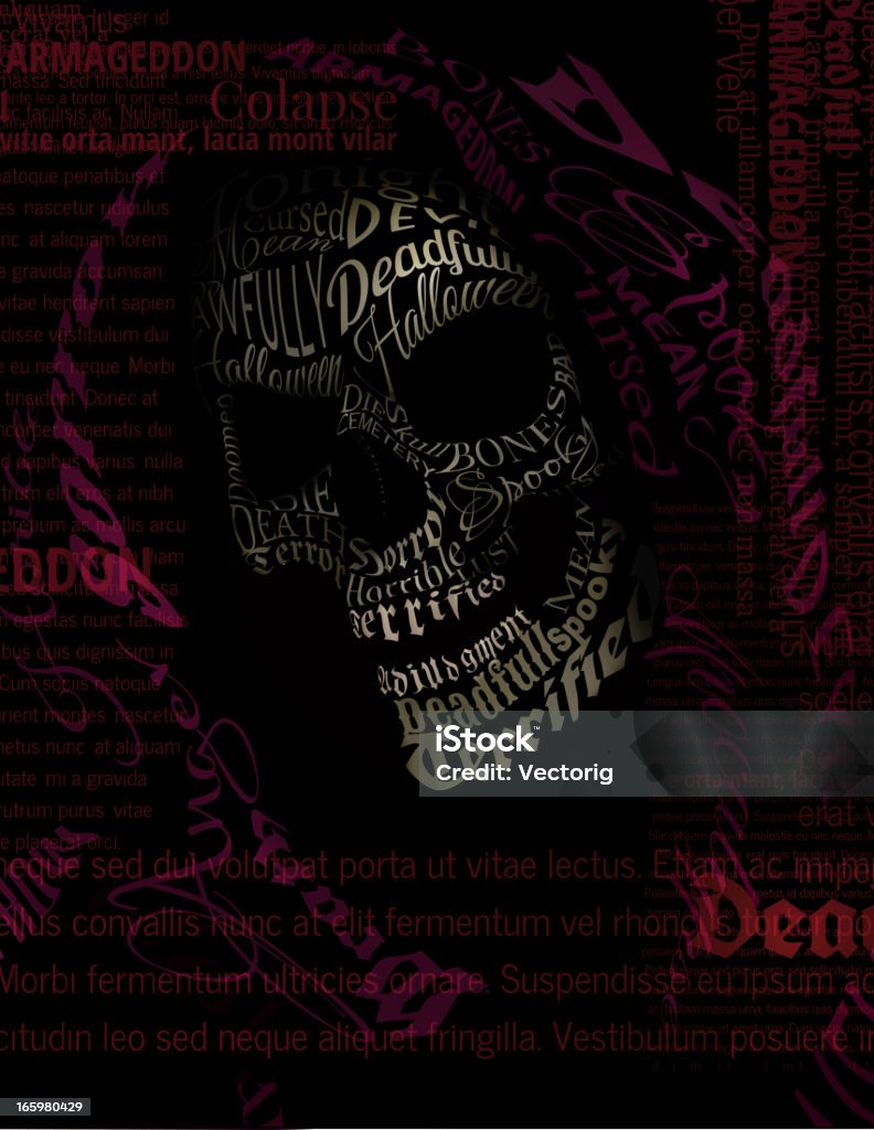 Reaper Lettering Grim Reaper Text Stock Illustration - Download Image Now - Grim Reaper ...