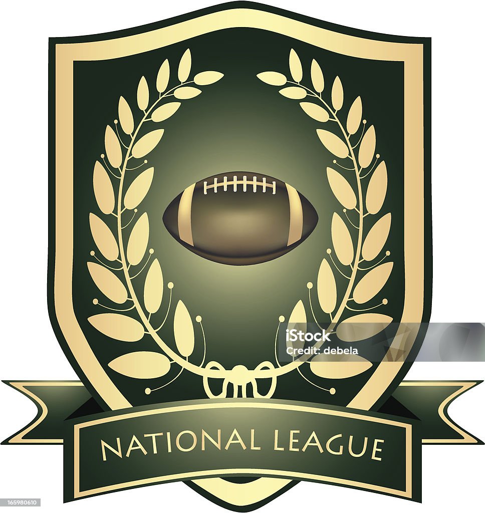 Ligue nationale de Rugby - clipart vectoriel de Armoiries libre de droits