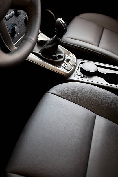 moderno sedile auto - car vehicle interior inside of dashboard foto e immagini stock