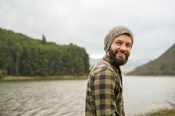istock Man enjoying a peaceful vacation in nature 1659881732