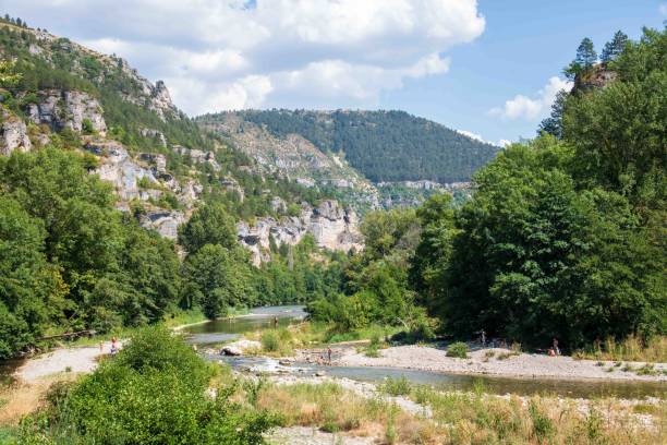 istock Tarn gorges seen from Sainte-Enimie 1660005697